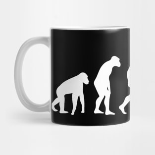 Cricket Player Evolution Bowler Mug